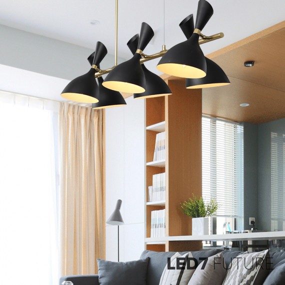 Loft Industry Modern - Duck Square Chandelier